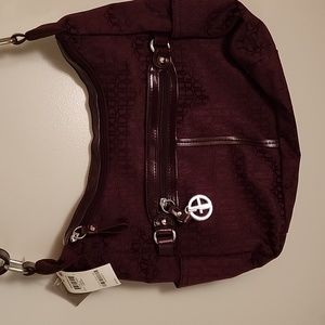 Maroon purse from Gianni Bernini NWT